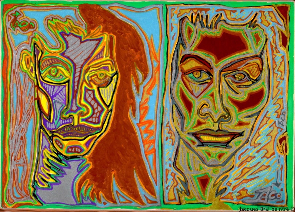 Portrait double Portrait double