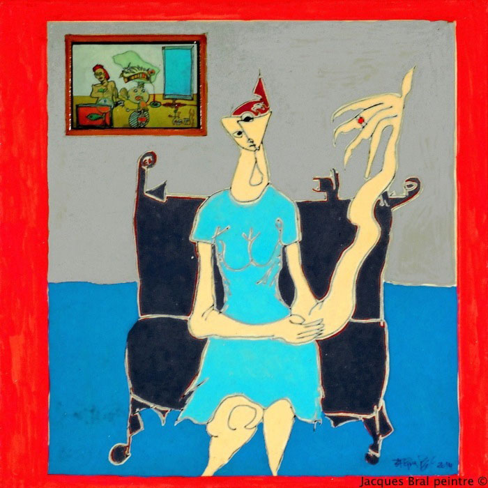 La femme à la galerie